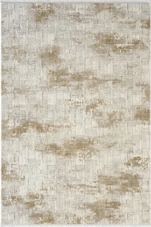 Mihenk MH002B Gri-Bej Akrilik Modern Salon, Koridor, Yatak ve Oturma Odası Halısı