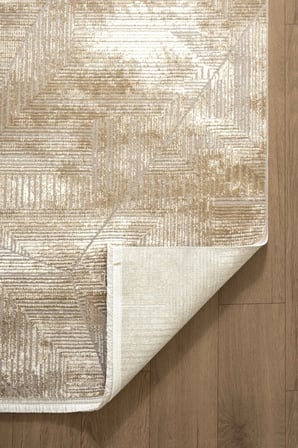 Mihenk MH001B Açık Kahve Gri Akrilik Modern Salon, Koridor, Yatak ve Oturma Odası Halısı