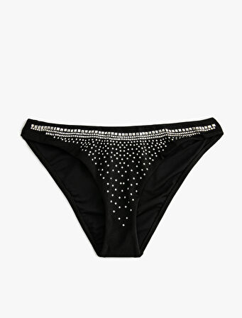 Taşlı Bikini Altı Normal Bel 