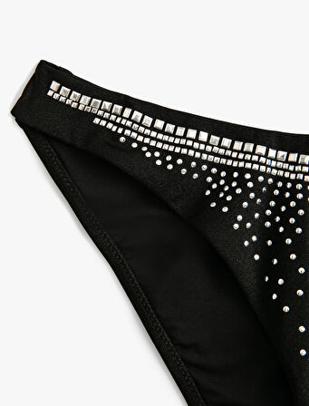 Taşlı Bikini Altı Normal Bel 