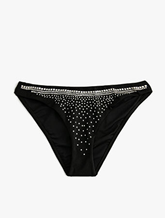 Taşlı Bikini Altı Normal Bel 