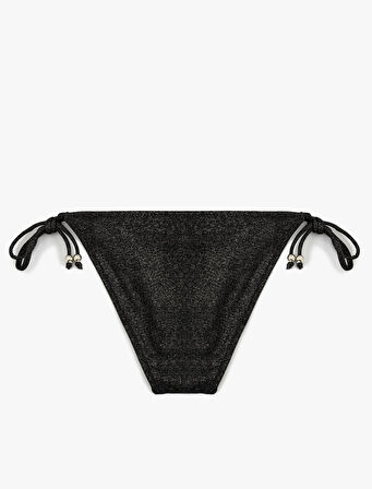 Parlak İpli Bikini Altı Astarlı