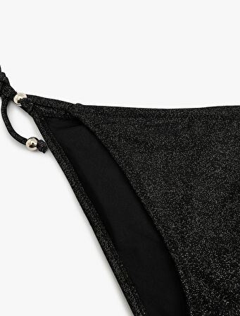 Parlak İpli Bikini Altı Astarlı