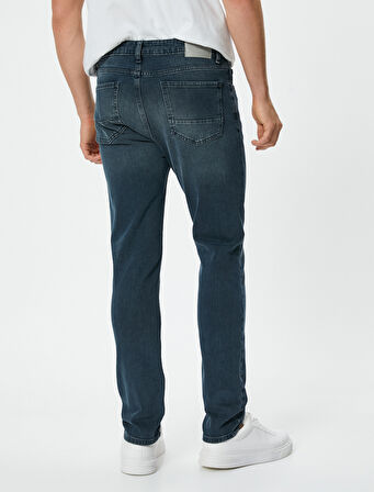 Slim Fit Kot Pantolon - Brad Jean