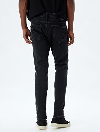 Super Skinny Standart Bel Kot Pantolon - Justin Jean
