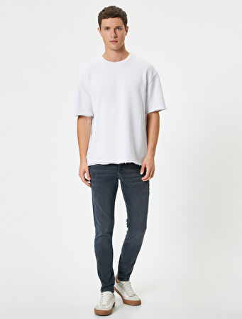 Skinny Fit Kot Pantolon - Michael Jean
