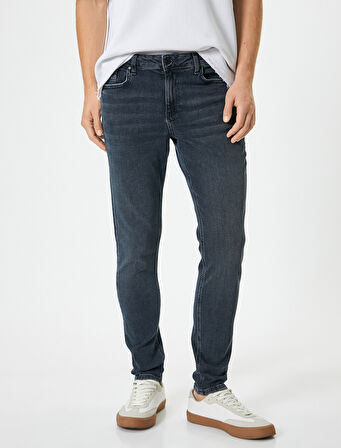 Skinny Fit Kot Pantolon - Michael Jean