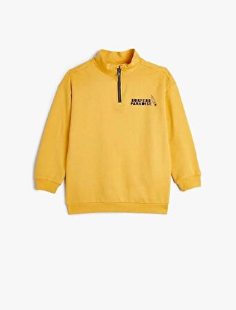 4SKB10216TK Koton Erkek  Çocuk Sweat SARI