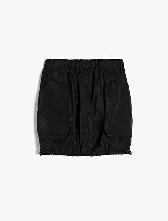 Balon Etek Mini Boy Rahat Kesim Cep Detaylı 