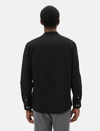 Klasik Gömlek Slim Fit Uzun Kollu Düğmeli