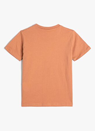 Koton Baskılı Pembe Erkek T-Shirt 4SKB10363TK