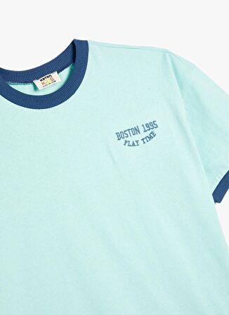 Koton Yeşil Erkek T-Shirt 4SKB10265TK