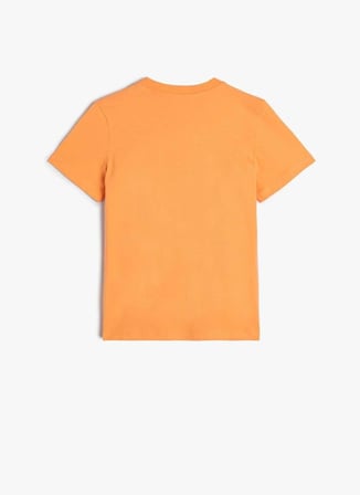 Koton Turuncu Erkek Çocuk  T-Shirt 4SKB10298TK