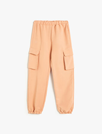 Jogger Kargo Pantolon Beli Lastikli Cepli