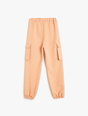 Jogger Kargo Pantolon Beli Lastikli Cepli