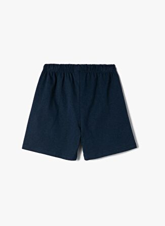 Koton Normal Bel Regular Fit Lacivert Erkek Şort 4SMB40115TK-Y