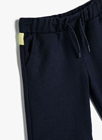 Koton Normal Bel Regular Fit Lacivert Erkek Çocuk  Şort 4SKB40125TK