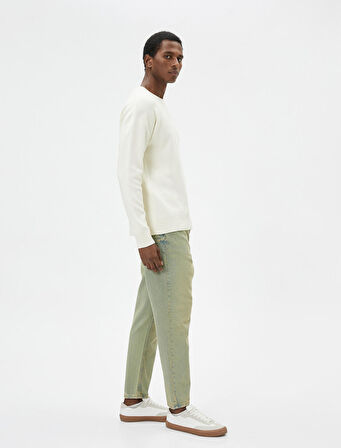 Loose Fit Yıkamalı Kot Pantolon - Steve Jean