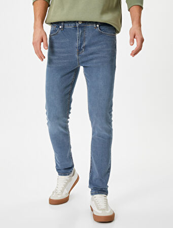 Skinny Fit Kot Pantolon - Michael Jean