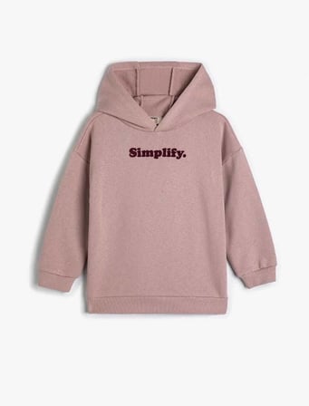 4WKG10686AK Koton Kız Çocuk Sweat LİLA