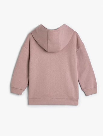 4WKG10686AK Koton Kız Çocuk Sweat LİLA