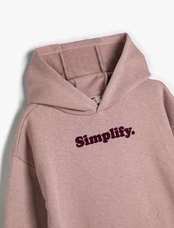 4WKG10686AK Koton Kız Çocuk Sweat LİLA