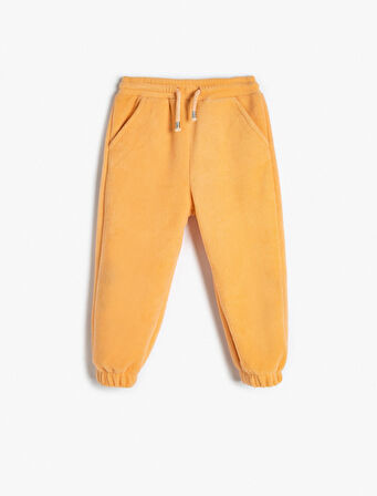 Basic Jogger Eşofman Altı Beli Bağlamalı Cepli 
