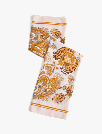 Desenli Uzun Şal