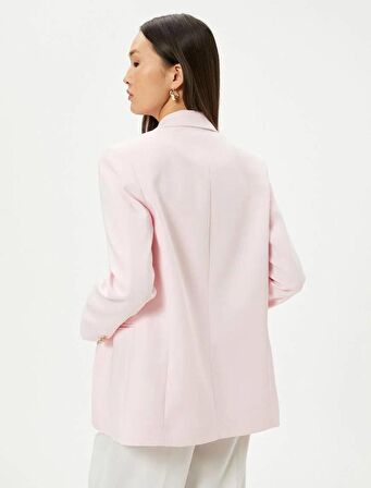4SAK50017UW Koton Kadın Ceket PEMBE