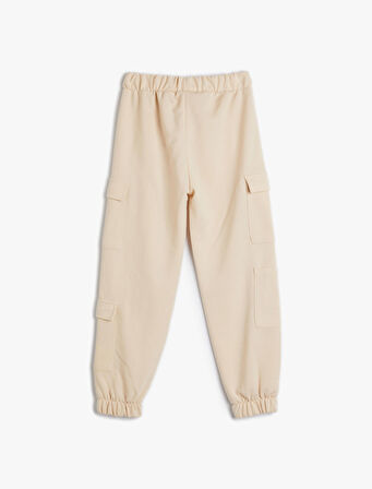 Paraşüt Pantolon Beli Bağlamalı Yan Cep Detaylı 