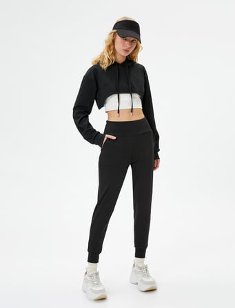 Spor Jogger Eşofman Altı Cepli