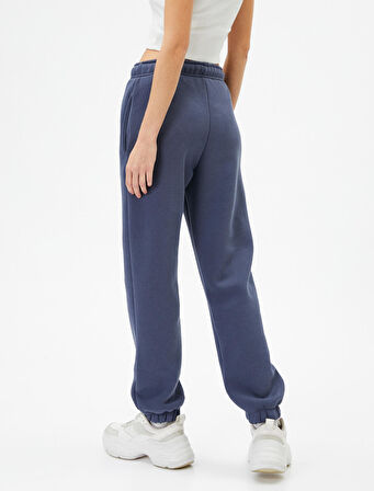 Jogger Eşofman Altı Beli Lastikli Bağcıklı Cep Detaylı