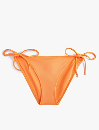 Parlak Brazilian Bikini Altı Yanları Bağlama Detaylı