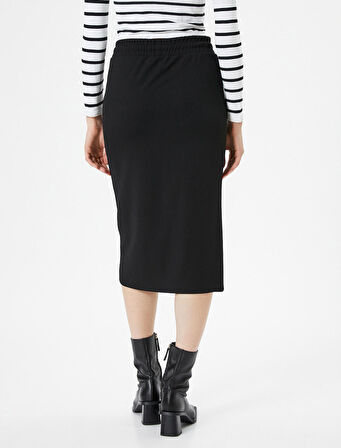 Midi Etek Beli Bağcıklı