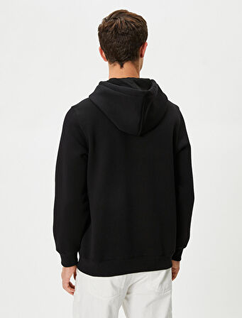 Atatürk Baskılı Kapşonlu Sweatshirt 100.Yıla Özel
