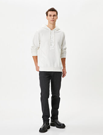 Atatürk Baskılı Kapşonlu Sweatshirt 100.Yıla Özel