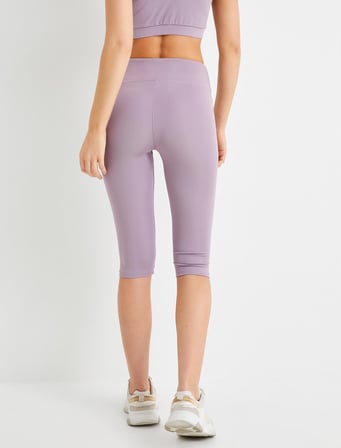 Bisikletçi Taytı Diz Altı Yüksek Bel Slim Fit