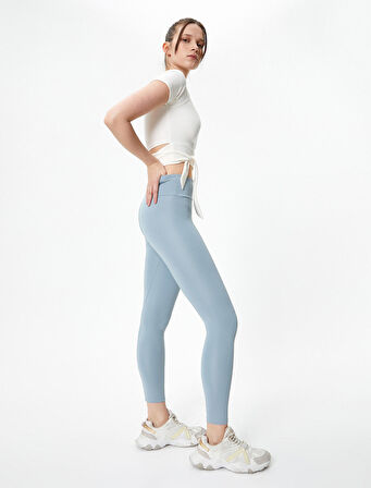 Spor Tayt Yüksek Bel Skinny