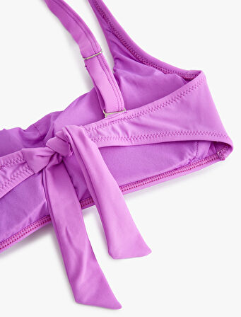 Spor Bikini Üstü Çıkarabilir Pedli Arkası Bağlamalı