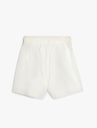 Basic Şort Beli Bağlamalı Pamuklu