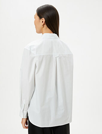 Klasik Gömlek Uzun Kollu Düğmeli Manşet Yaka Regular Fit