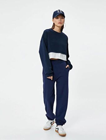 4SAL40079IK Kadın Sweat LACİVERT