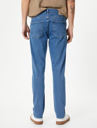 Slim Fit Kot Pantolon - Brad Jean