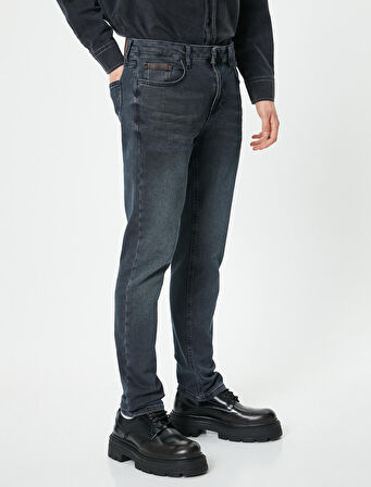 Slim Fit Kot Pantolon - Brad Jean