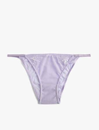 Brief Külot Dantelli Normal Bel