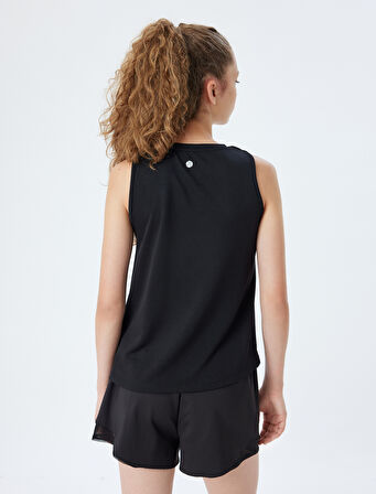 Spor Basic Atlet Bisiklet Yaka Rahat Kalıp