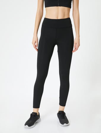 Spor Tayt Yüksek Bel Slim Fit