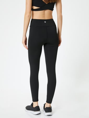 Spor Tayt Yüksek Bel Slim Fit