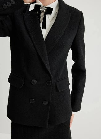Koton Siyah Kadın Blazer 5WAK50003EW