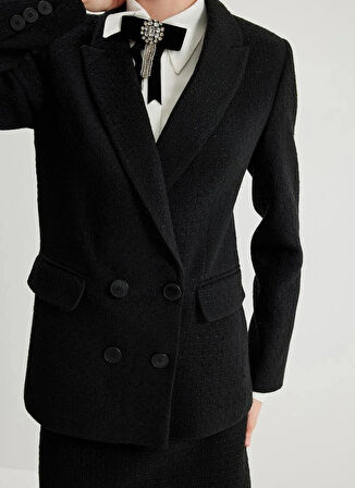 Koton Siyah Kadın Blazer 5WAK50003EW